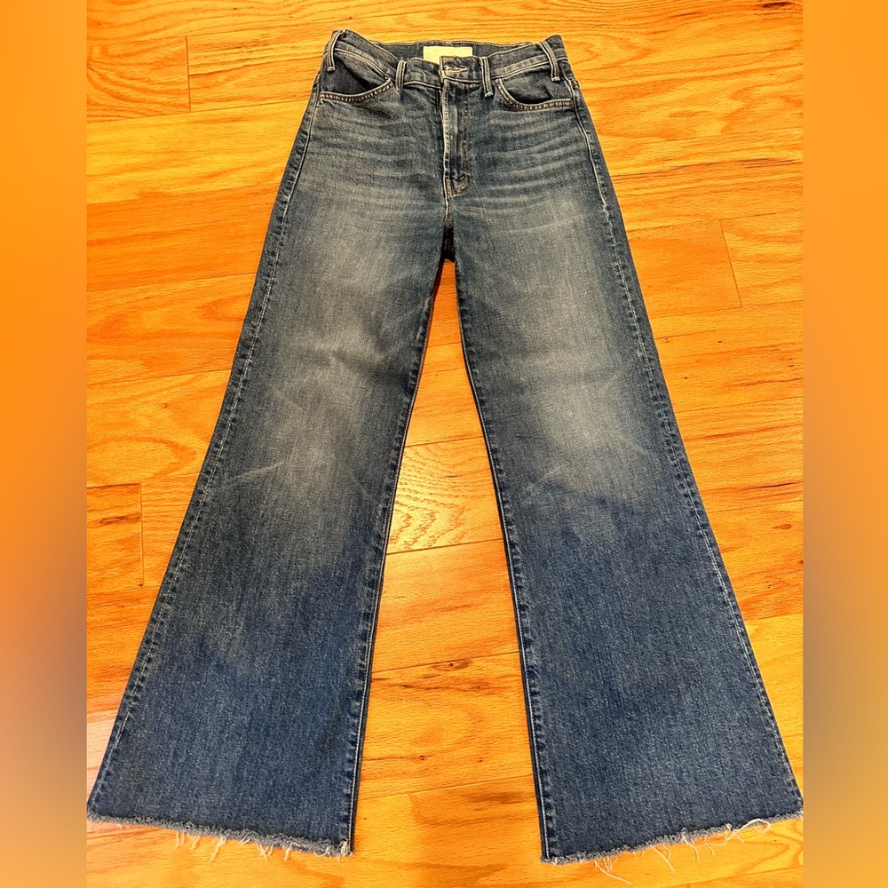 MOTHER Hustler Roller Heel Fray 26 Perfect Drug wash
